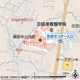 大分県日田市清水町656周辺の地図