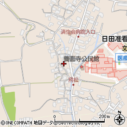 大分県日田市清水町841周辺の地図
