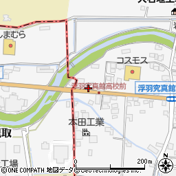 株式会社福岡九州クボタうきは営業所周辺の地図