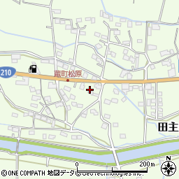 福岡県久留米市田主丸町秋成612-5周辺の地図