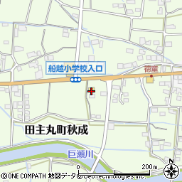 福岡県久留米市田主丸町秋成851周辺の地図