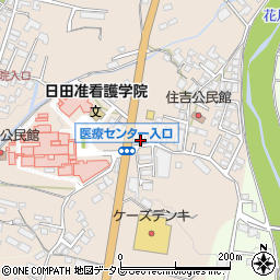 日田信用金庫清水支店周辺の地図
