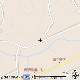 佐賀県伊万里市黒川町真手野3107-2周辺の地図