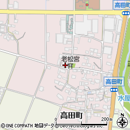佐賀県鳥栖市高田町136周辺の地図
