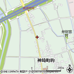 佐賀県神埼市神埼町的606周辺の地図