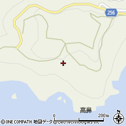 愛媛県西宇和郡伊方町正野2727周辺の地図