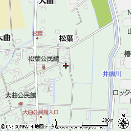佐賀県神埼郡吉野ヶ里町松葉周辺の地図