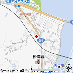 長崎県松浦市志佐町庄野免184-16周辺の地図