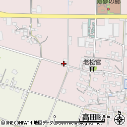 佐賀県鳥栖市高田町123周辺の地図
