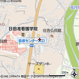 大分県日田市清水町782-7周辺の地図