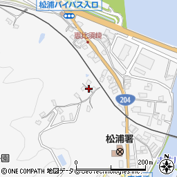 長崎県松浦市志佐町庄野免205周辺の地図