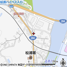 長崎県松浦市志佐町庄野免154-39周辺の地図