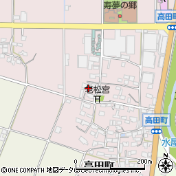 佐賀県鳥栖市高田町134周辺の地図