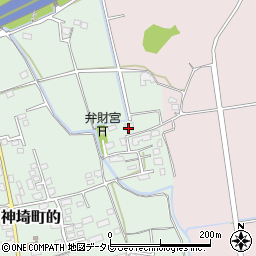 佐賀県神埼市神埼町的463周辺の地図