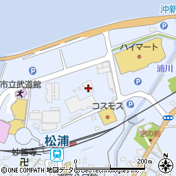 ＪＡながさき西海松浦周辺の地図
