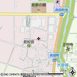 佐賀県鳥栖市高田町177周辺の地図