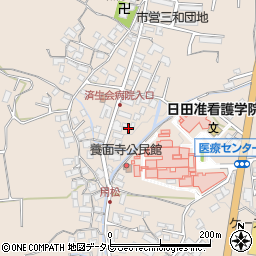 大分県日田市清水町819-2周辺の地図