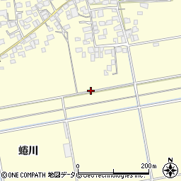 福岡県久留米市大橋町蜷川141周辺の地図