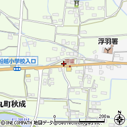 福岡県久留米市田主丸町秋成841周辺の地図