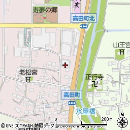 佐賀県鳥栖市高田町171周辺の地図