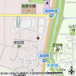 佐賀県鳥栖市高田町156周辺の地図