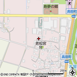 佐賀県鳥栖市高田町186周辺の地図