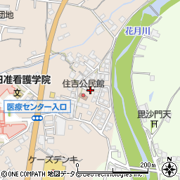 大分県日田市清水町702周辺の地図