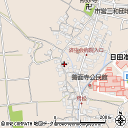 大分県日田市清水町835-4周辺の地図