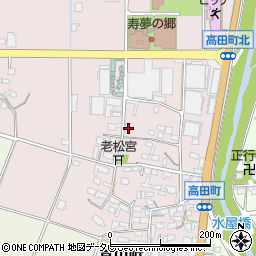 佐賀県鳥栖市高田町181周辺の地図