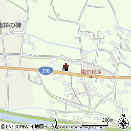福岡県久留米市田主丸町秋成579-8周辺の地図