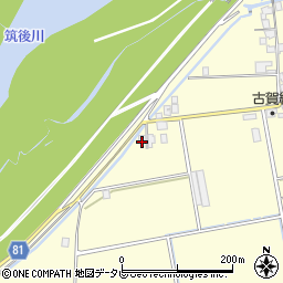 福岡県久留米市大橋町蜷川900周辺の地図
