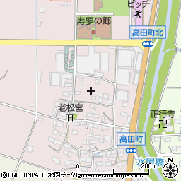 佐賀県鳥栖市高田町179周辺の地図