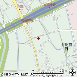 佐賀県神埼市神埼町的597-2周辺の地図