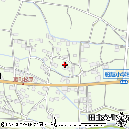 福岡県久留米市田主丸町秋成1091周辺の地図