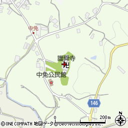 護舜寺周辺の地図