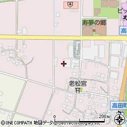 佐賀県鳥栖市高田町189周辺の地図