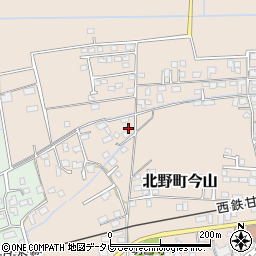 福岡県久留米市北野町今山911周辺の地図