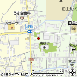 板町公民館周辺の地図