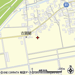 福岡県久留米市大橋町蜷川1428周辺の地図