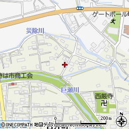 福岡県うきは市吉井町814周辺の地図