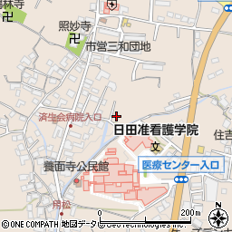 大分県日田市清水町813-6周辺の地図