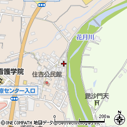 大分県日田市清水町694-8周辺の地図