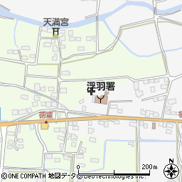 福岡県久留米市田主丸町秋成940周辺の地図