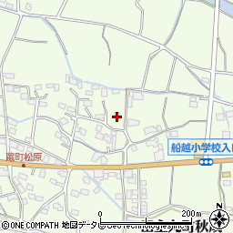 福岡県久留米市田主丸町秋成1058周辺の地図