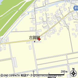 福岡県久留米市大橋町蜷川1434周辺の地図