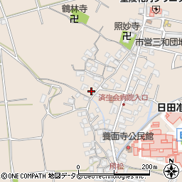 大分県日田市清水町871周辺の地図