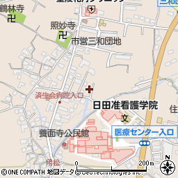 大分県日田市清水町904-1周辺の地図