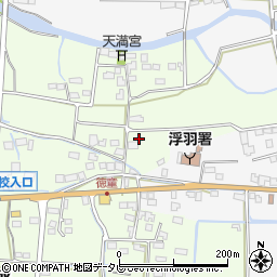 福岡県久留米市田主丸町秋成933周辺の地図