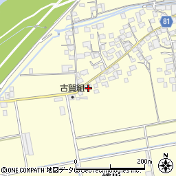 福岡県久留米市大橋町蜷川1436周辺の地図