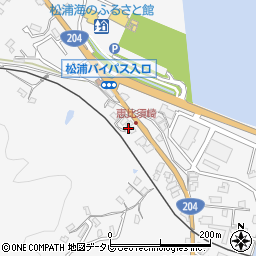 長崎県松浦市志佐町庄野免220-7周辺の地図